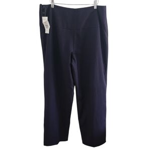 Harvé Benard Wide Leg Wool Organic Office Business Winter Trousers - Women's